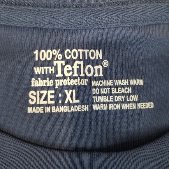 Gravel Gear Shirt Mens XL Blue Short Sleeve NWOT Warrior Stain-Resistant T-Shirt - Picture 4 of 9